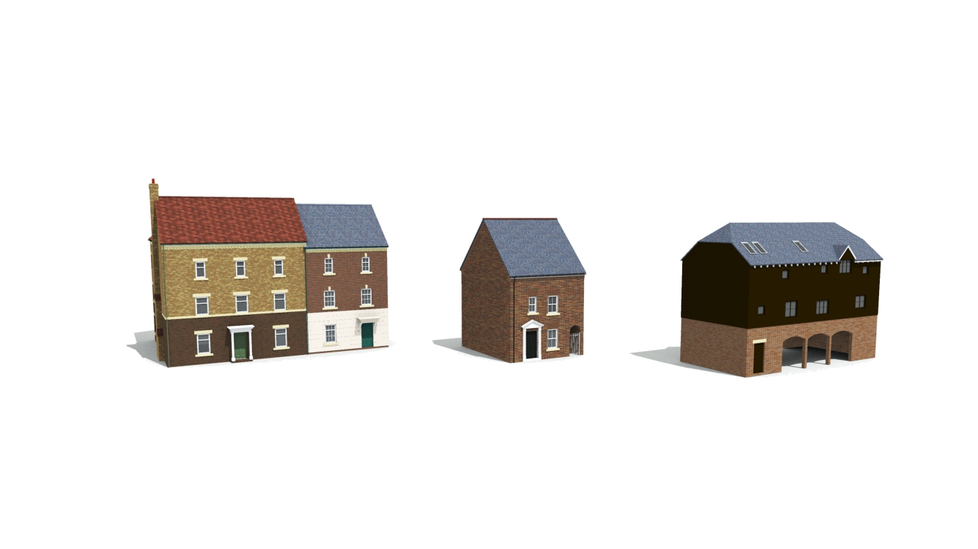 swindon 3d model rendering image new houses development homes visualisation cgi