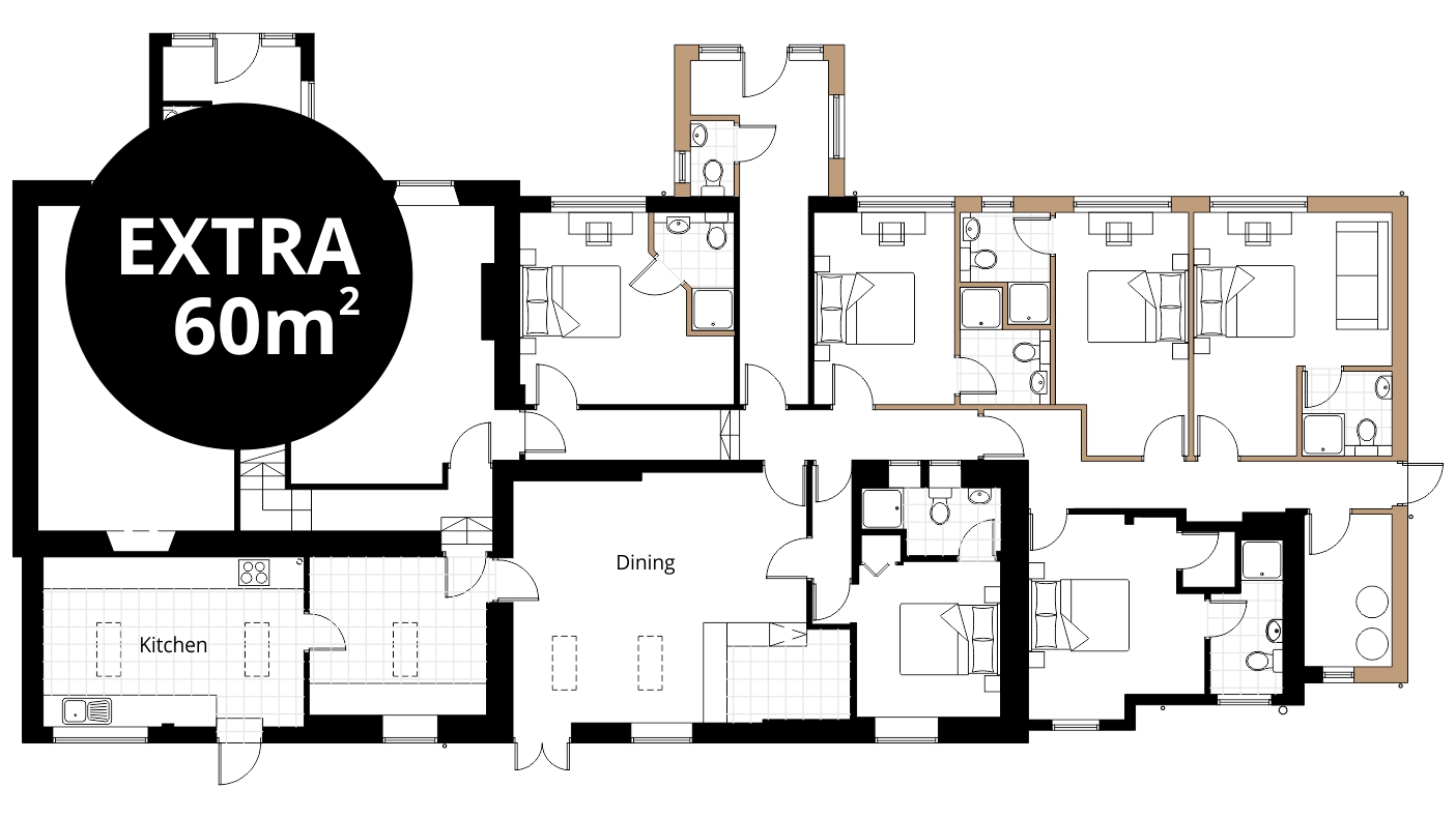 swindon renovation and remodelling drawing bed and breakfast bedroom extension en suite ensuite planning permission porch