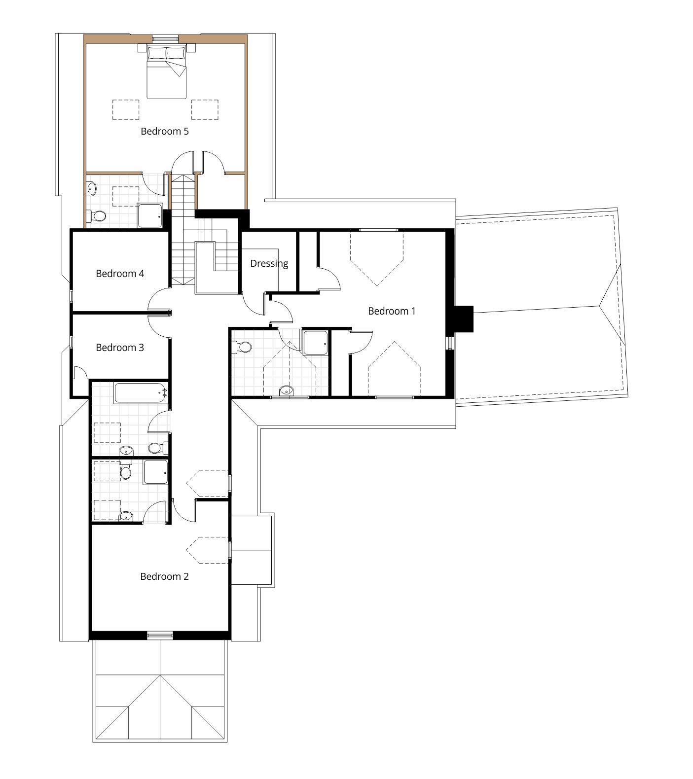 two storey extension planning application vale of white horse proposed first floor plan drawing