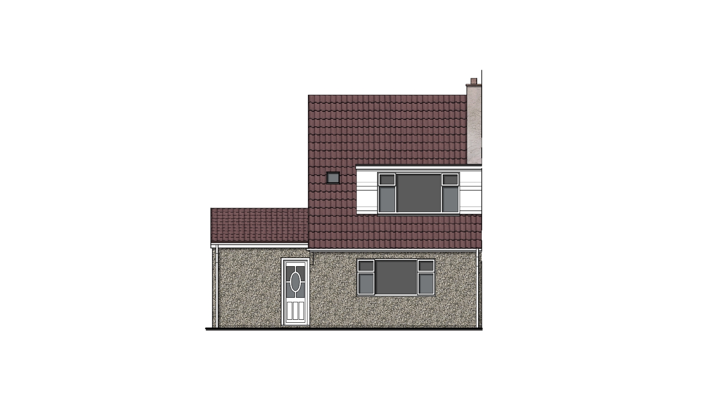 cad planning drawings swindon borough council proposed front elevation drawing