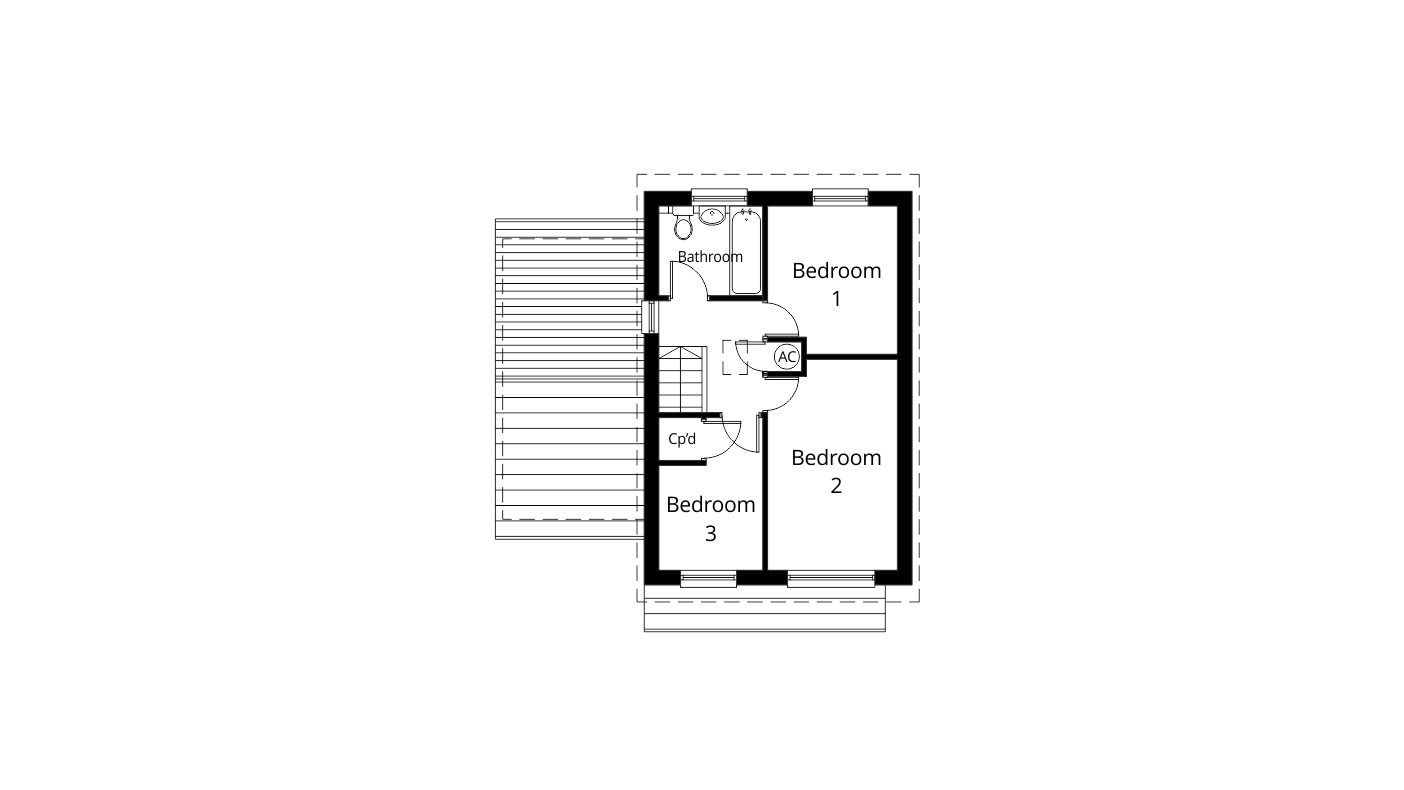 home remodeling kitchen extension bi-fold doors first floor measured building survey drawing