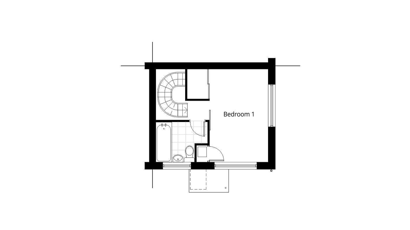 house extension drawing plans existing first floor