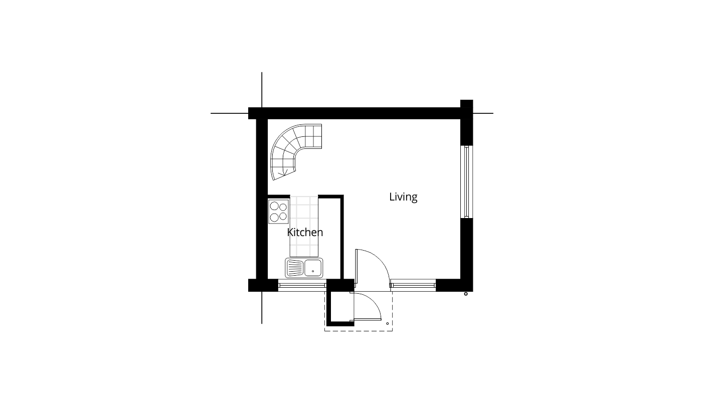 house extension drawing plans existing ground floor