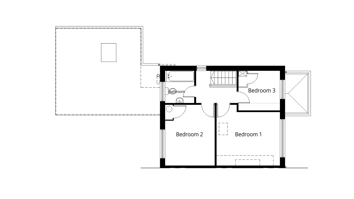 single storey rear extension planning permission existing first floor plan drawing
