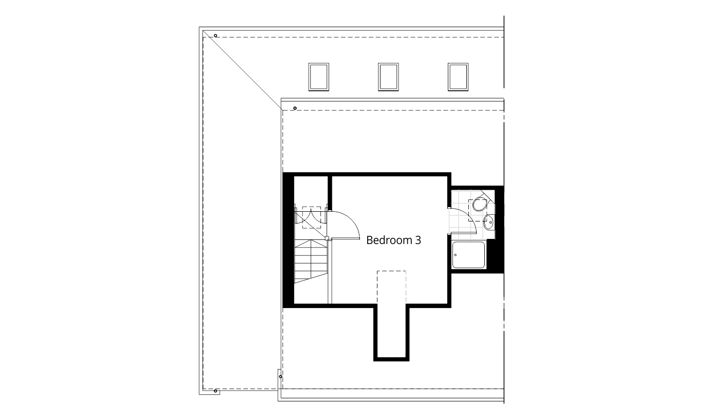 swindon planning department proposed second floor plan drawing