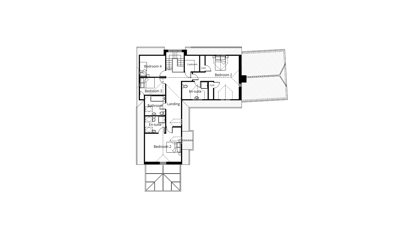 two storey rear extension planning permission first floor measured survey drawing
