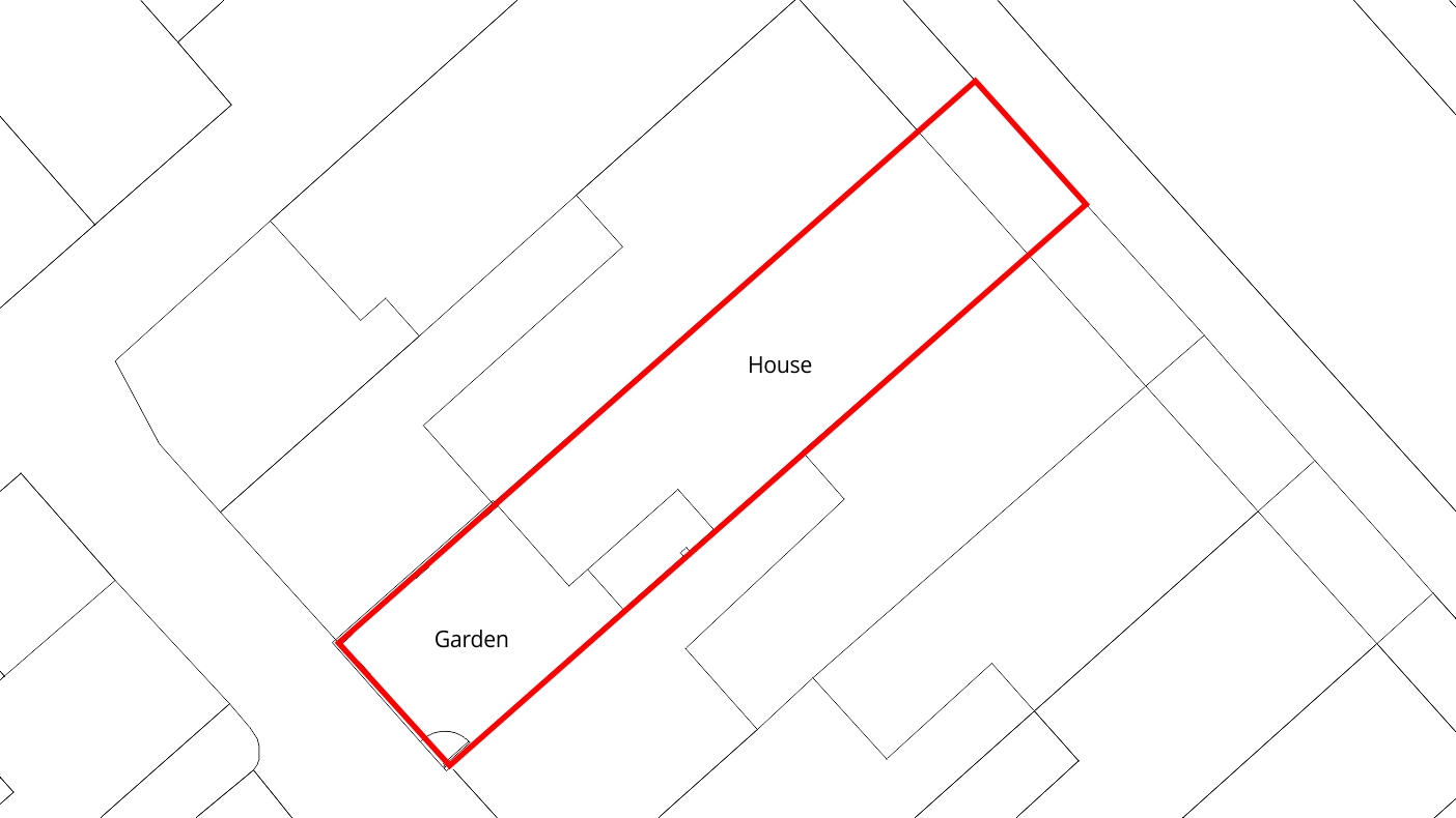 garden structure planning application drawings existing site plan