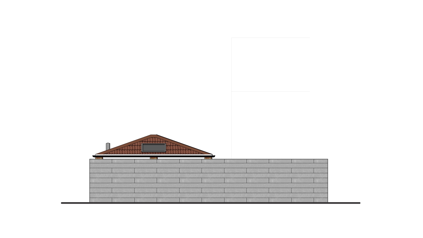 garden structure planning application drawings proposed side elevation