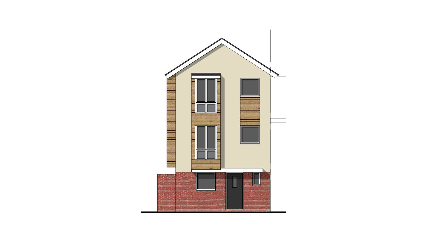 prior notification extension drawings swindon borough council existing front elevation