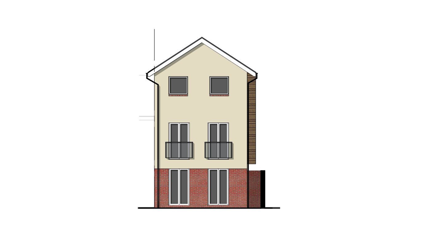 prior notification extension drawings swindon borough council existing rear elevation