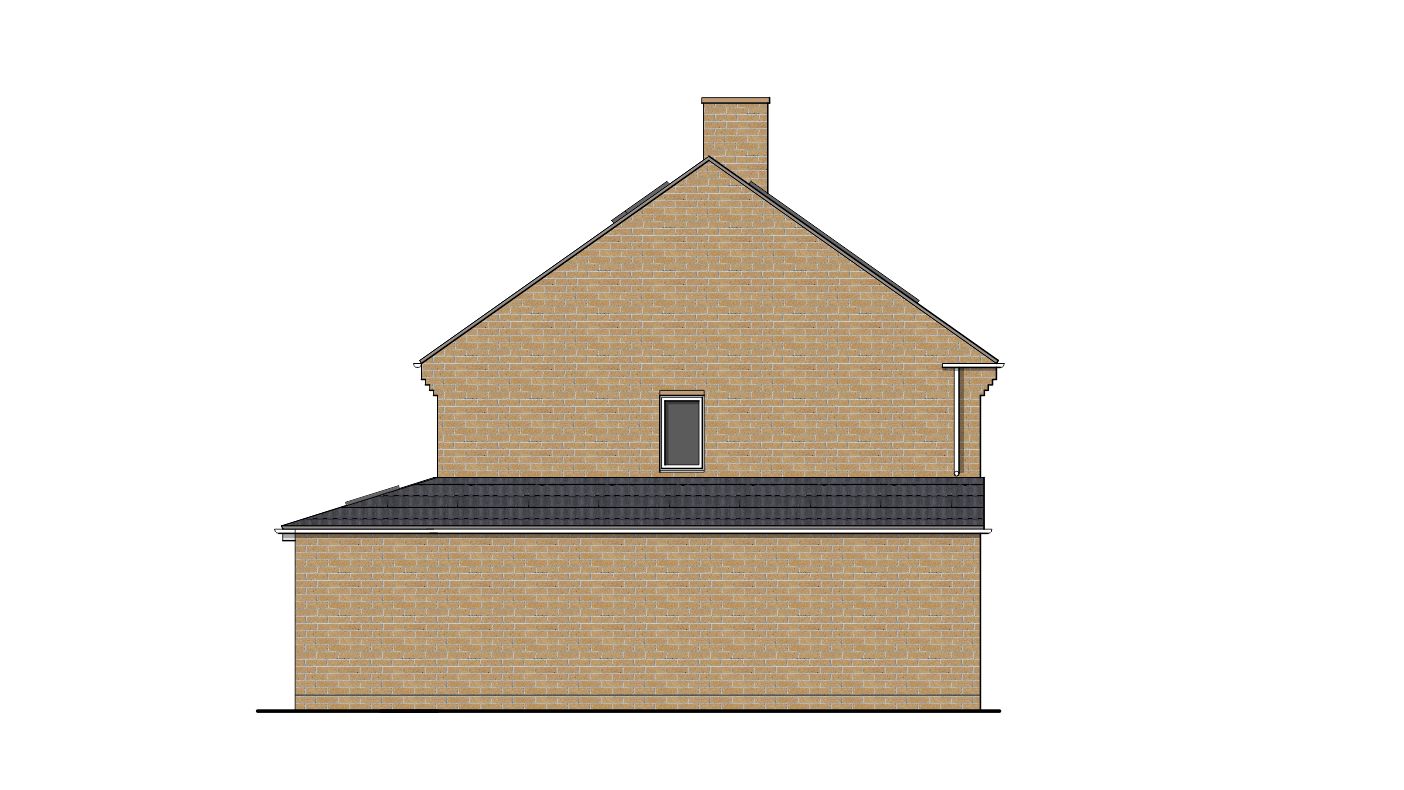 swindon planning department proposed side elevation drawing